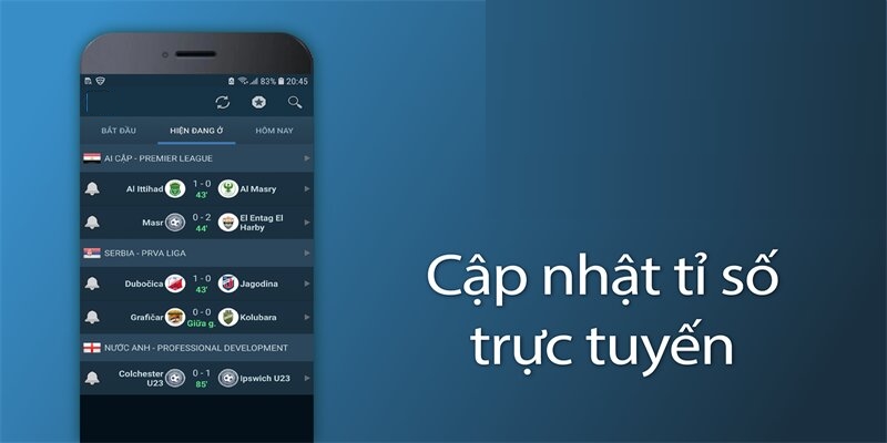 Tỷ số trực tuyến